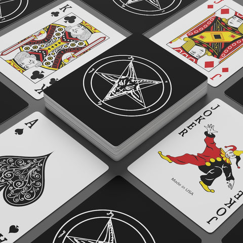 Sigil of Baphomet Poker Cards
