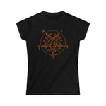 Baphomet Samael Lilith Women's Softstyle Tee