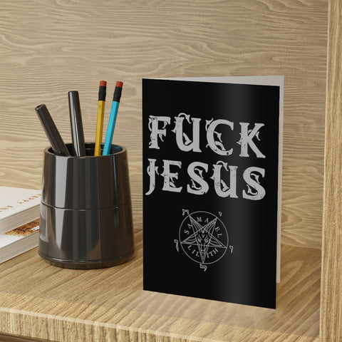 Fuck Jesus - Greeting Cards (1 or 10-pcs)