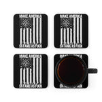 Make America Satanic As Fuck - 4pc Coaster Set