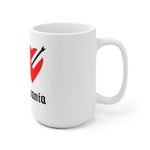 I Love Transylvania White Ceramic Mug - lefthandcraft