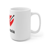 I Love Transylvania White Ceramic Mug - lefthandcraft