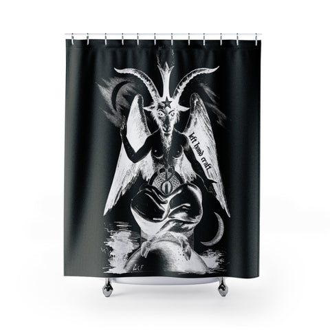 Baphomet Shower Curtains