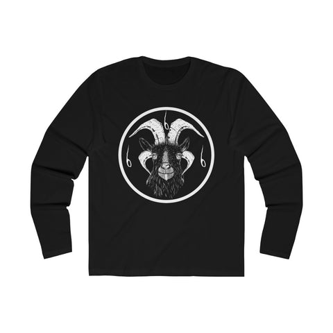 Baphomet 666 - Men's Long Sleeve Crew Tee