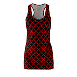 Baphomet Checkered Racerback Dress