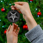 Sigil of Baphomet Ceramic Ornaments