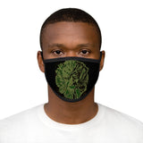 Green Man Face Mask