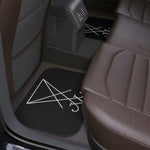 Sigil of Lucifer - Rear Car Floor Mat, 1pc