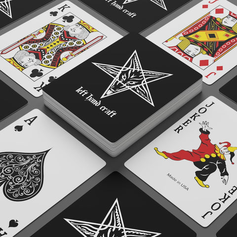 Left Hand Craft Poker Cards