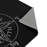 Sigil of Baphomet - Chenille Area Rugs