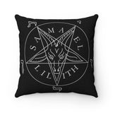 Sigil of Baphomet - Spun Polyester Square Pillow Case