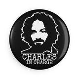 Charles Manson Magnets - Round (1 or 10 pcs)
