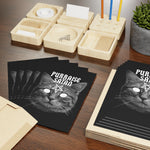 Purraise Satan - Greeting Cards (1 or 10-pcs)