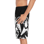 Baphomet Negative Men's Board Shorts