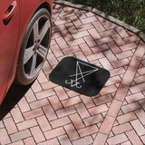 Sigil of Lucifer - Rear Car Floor Mat, 1pc