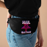 Retro Hail Satan Fanny Pack