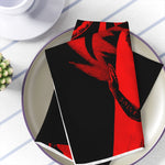 Red Baphomet Napkins - 4 pc. Set