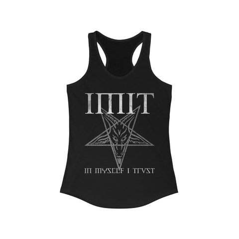 IMIT In Myself I Trust - Baphomet - Racerback Tank