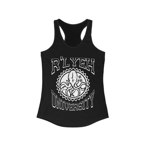 Cthulhu - Rlyeh University - Necronomicon - Racerback Tank