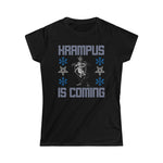 Krampus Is Coming Women's Softstyle Tee