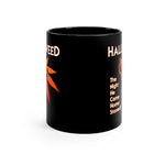 Halloweed Halloween black coffee mug 11oz