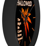 Halloweed Wall Clock