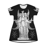 Hecate Goddess of Magic T-shirt Dress