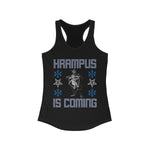 Krampus Is Coming Women's Ideal Racerback Tank