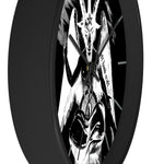 Baphomet Negative Wall Clock