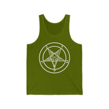 Sigil of Baphomet Unisex Jersey Tank - lefthandcraft