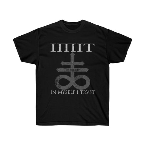 IMIT In Myself I Trust - Satanic Leviathan Cross - Ultra Cotton Tee