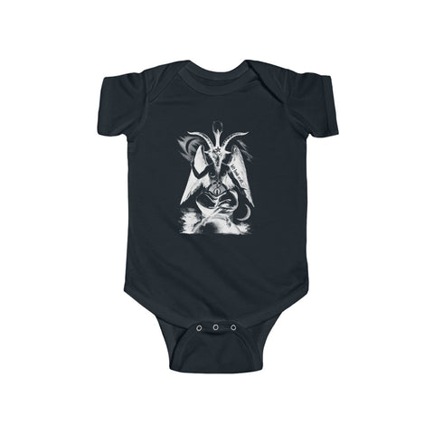 Baphomet Negative - Infant Fine Jersey Bodysuit
