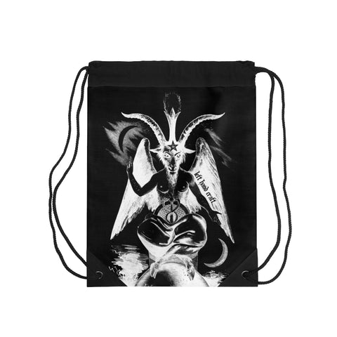 Baphomet Drawstring Bag - lefthandcraft