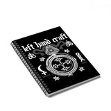 Satanic Spiral Notebook - Ruled Line - lefthandcraft