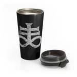 Leviathan Cross Stainless Steel Travel Mug - lefthandcraft