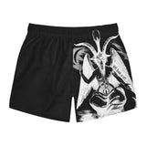 Baphomet Negative Swim Trunks