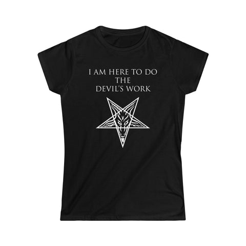 Devil's Work Women's Softstyle Tee