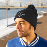 Zodiac Symbol Pom Pom Beanie