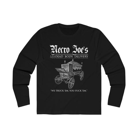 Necro Joe's - Men's Long Sleeve Crew Tee