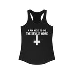 Devil's Work Cross - Racerback Tank