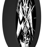 Baphomet Negative Wall Clock