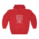 Santa's Favorite Ho Ugly Christmas Sweater - Pullover Hoodie