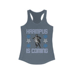 Krampus Is Coming Women's Ideal Racerback Tank